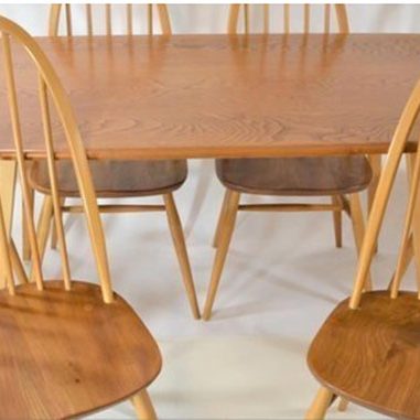 Wooden table and chairs