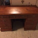 Wooden desk