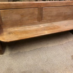 Wooden bench