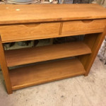 Wooden desk