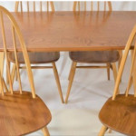 Wooden table and chairs