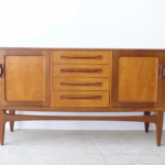 Long wooden unit