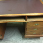 Wooden desk